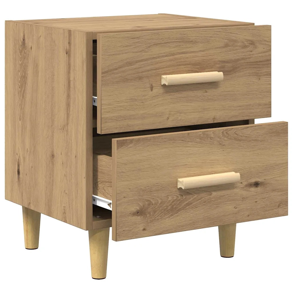 Armadietto per letto Rovere artigianale 40 x 35 x 47.5cm 880551