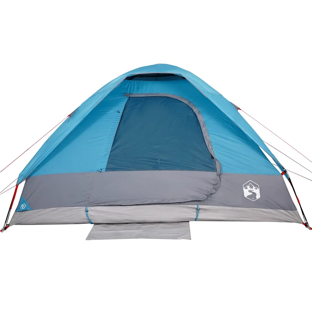 Tenda da campeggio | Tenda da campo a Cupola per 2 Persone Blu Impermeabile