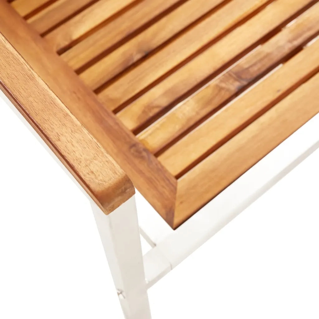 Sedie da Giardino con Cuscini 6 pz in Legno Massello di Acacia 3078517
