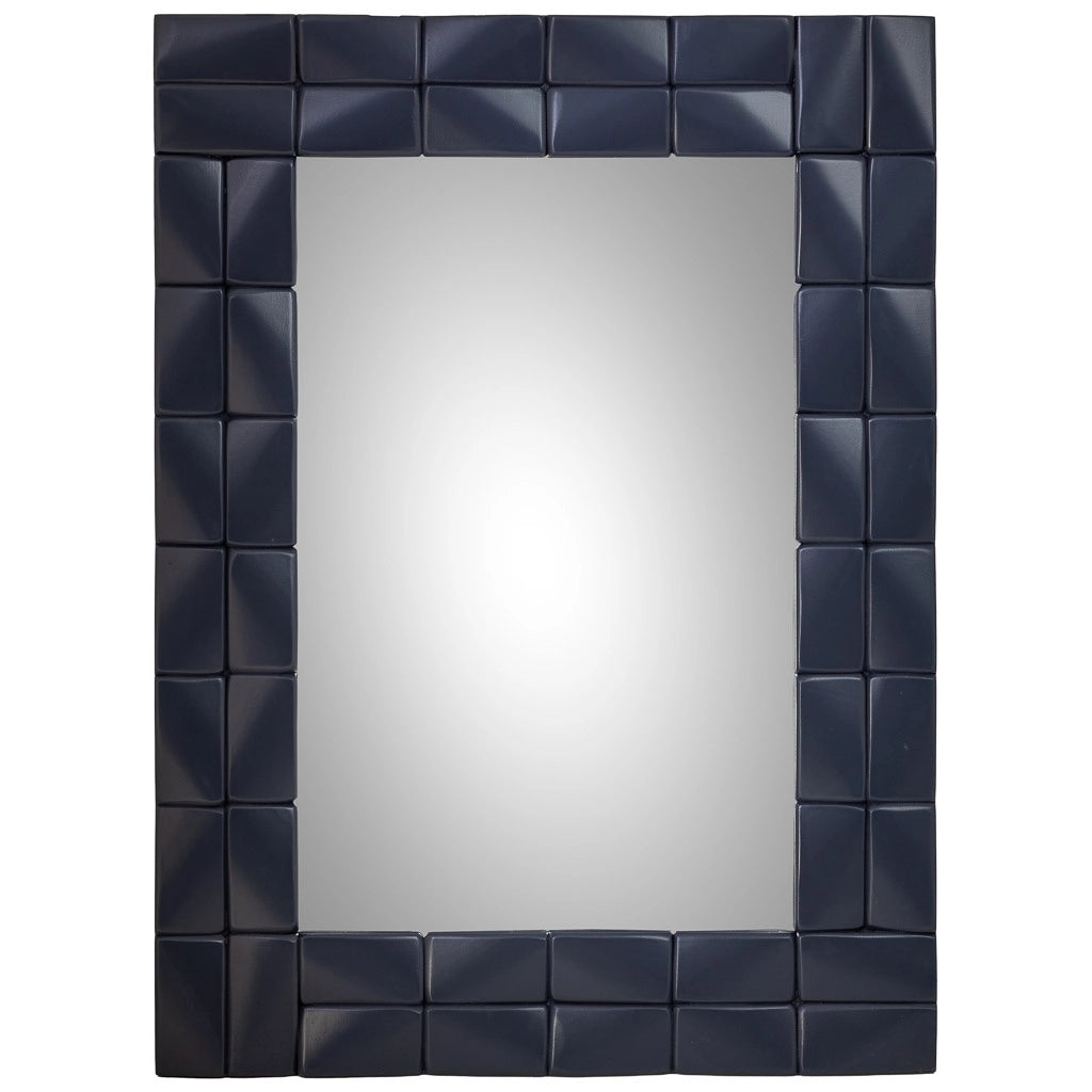 Specchio in legno nero 62x2.5x84h cm