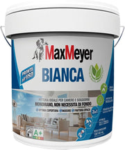 Pittura per Interni Lavabile Monomano 2-in-1 BIANCA, Colore Bianco, 14L