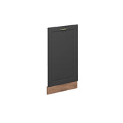Pannello frontale della lavastoviglie Fame-Line Antracite-oro/Rovere dorato 45 cm senza piano di lavoro Vicco