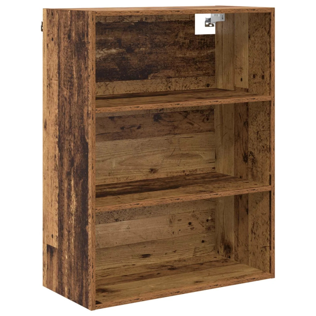 Credenza | Madia | Buffet da pranzo | Armadio da pranzo Legno vecchio 69,5 x 34 x 180 cm Legno multistrato