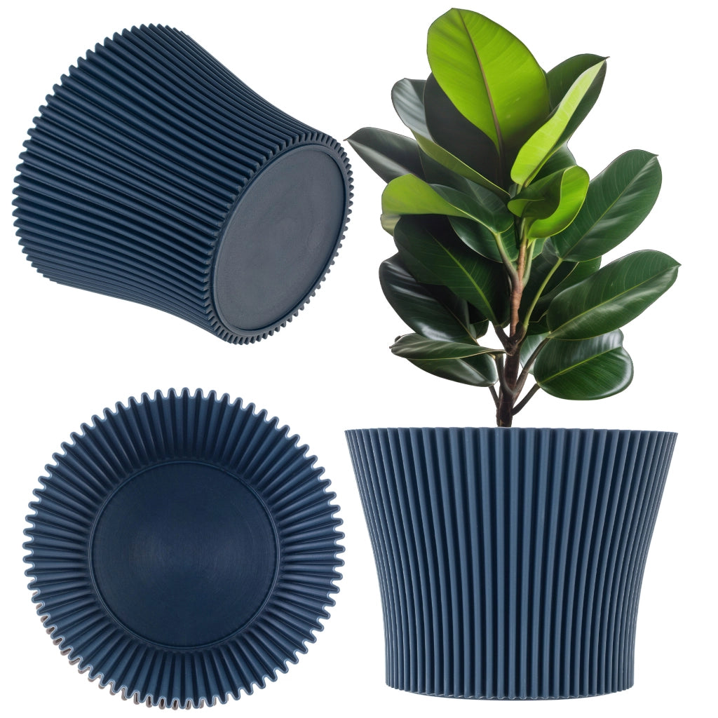 Vaso da fiori KADAX da 11 cm in plastica, per piante di melograno