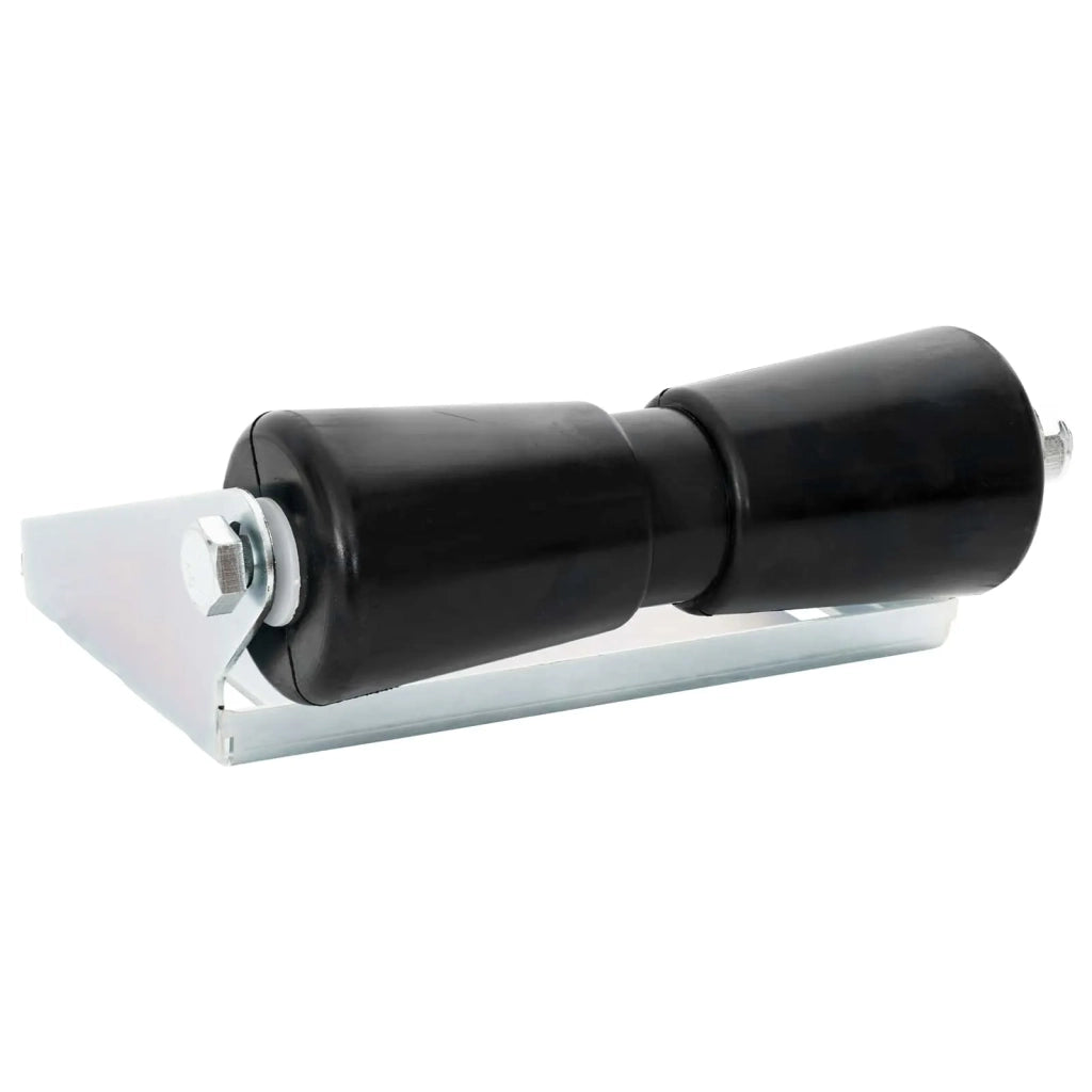 Rullo per rimorchio per barche con supporto 25,4 cm Argento 42039150