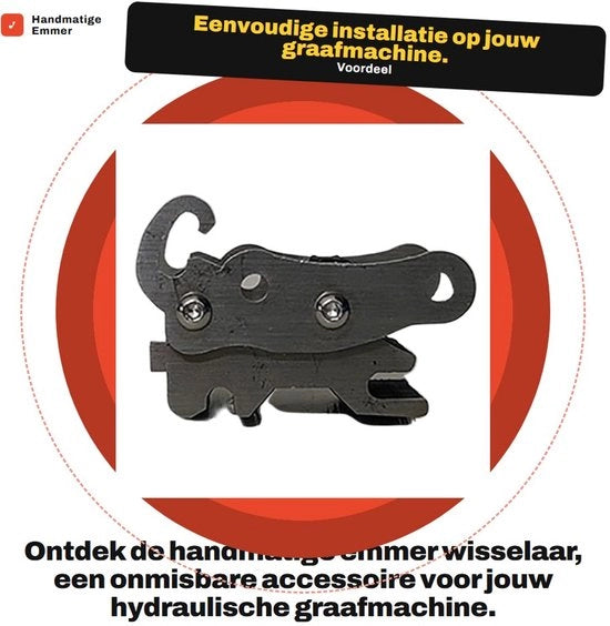 Emmer Wisselastraumente Manuale - Accessori per Macchina di Scarificazione a Controllo Radiocomando - Materiale Resistente all'Oxidazione in Acciaio Inossidabile - Facile da Installare - Migliorata Prestazione