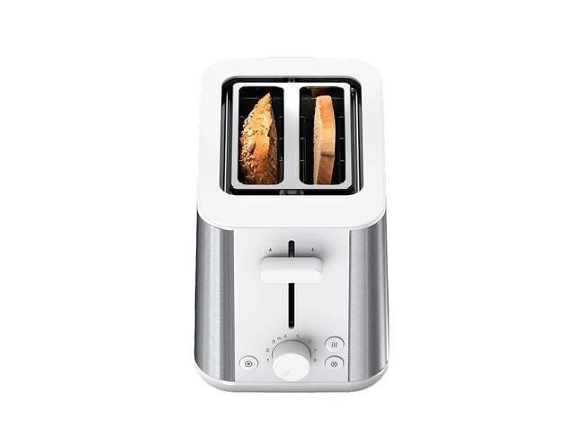 Braun HT 1510 8 2 fetta/e 900 W Acciaio inossidabile, Bianco