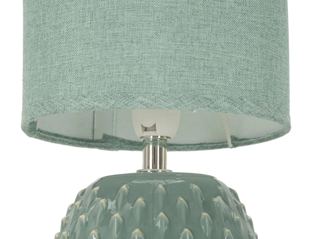 LAMPADA DA COMODINO PONTUS TURCHESE CM Ø 14X27