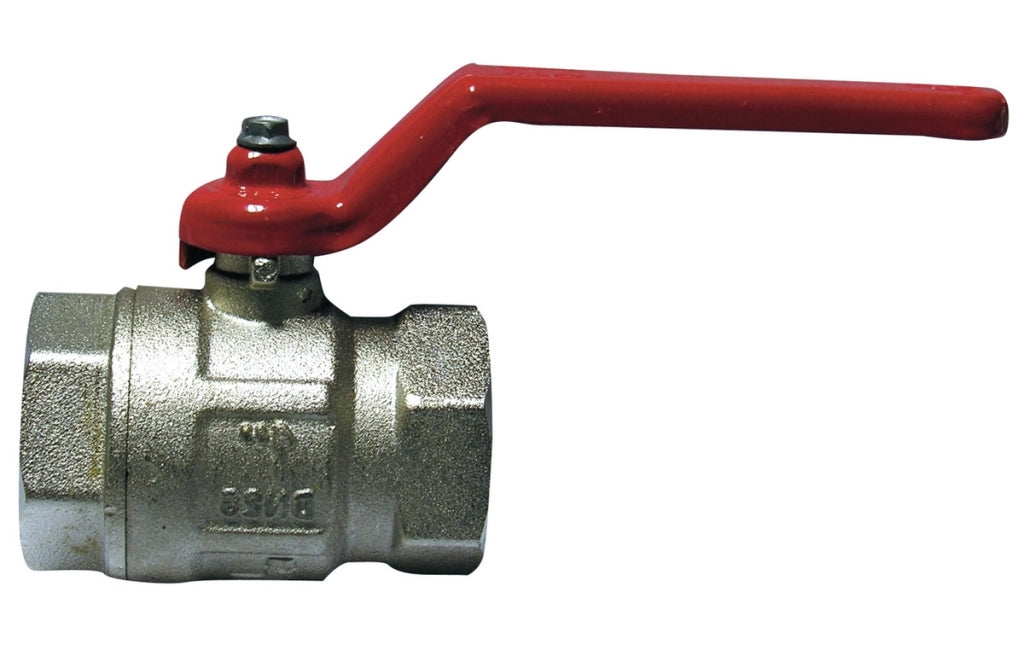 VALVOLA A SFERA FF C/LEVA ROSSA- 1/2 (DN 15) 30 bar/435 psi- ITAP- pezzi 1