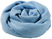Scialle Effen Cotone/Lino - Dimensioni 95x195 cm - Stola Elegante - Regalo per Donna - Idoneo per la Pelle e Duraturo - Scialletto