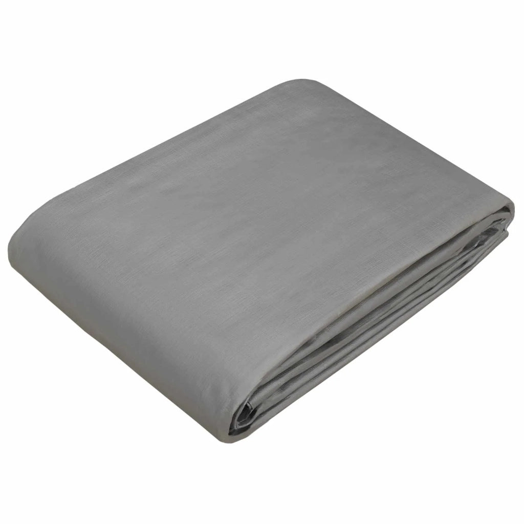 Telo con Occhielli Grigio Chiaro 6 x 6 m 260 gsm PE 42039328