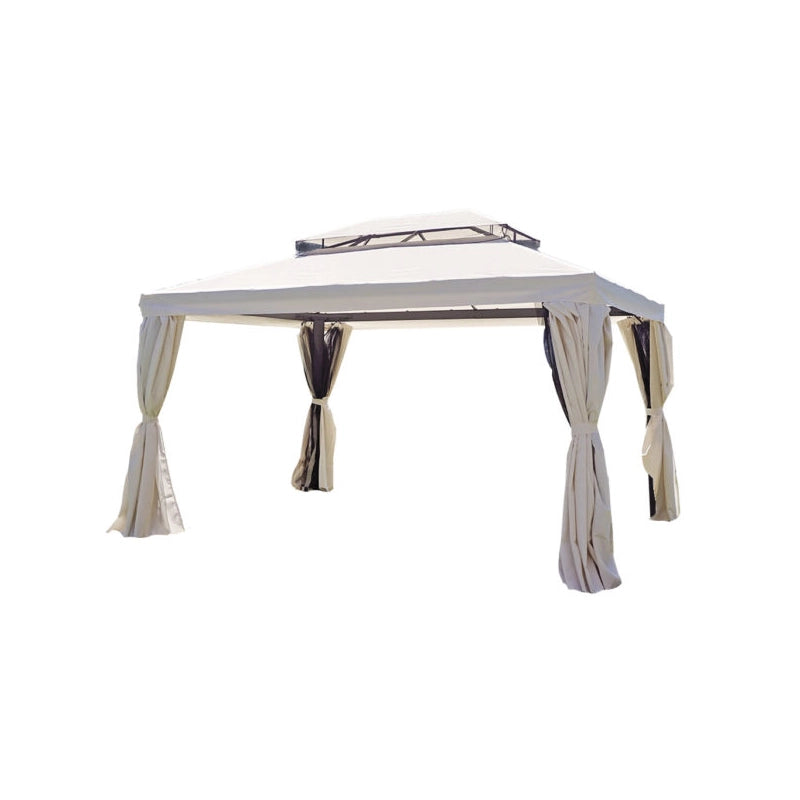 Set zanzariere MOIA per gazebo in alluminio da 3x4 m