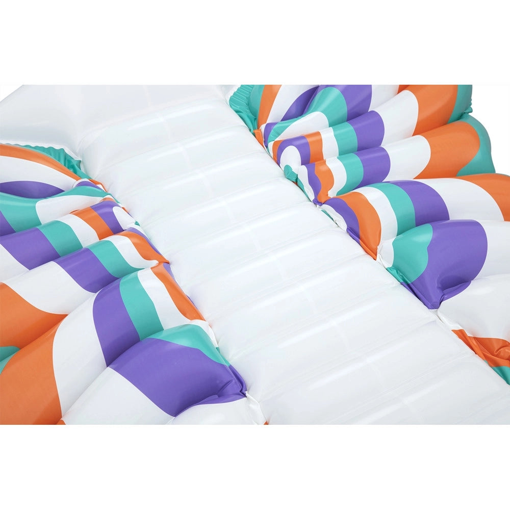 Trade Shop - Materassino Gonfiabile Boho Butterfly Mare Piscina Forma Farfalla 193x176cm Estate 43963 -
