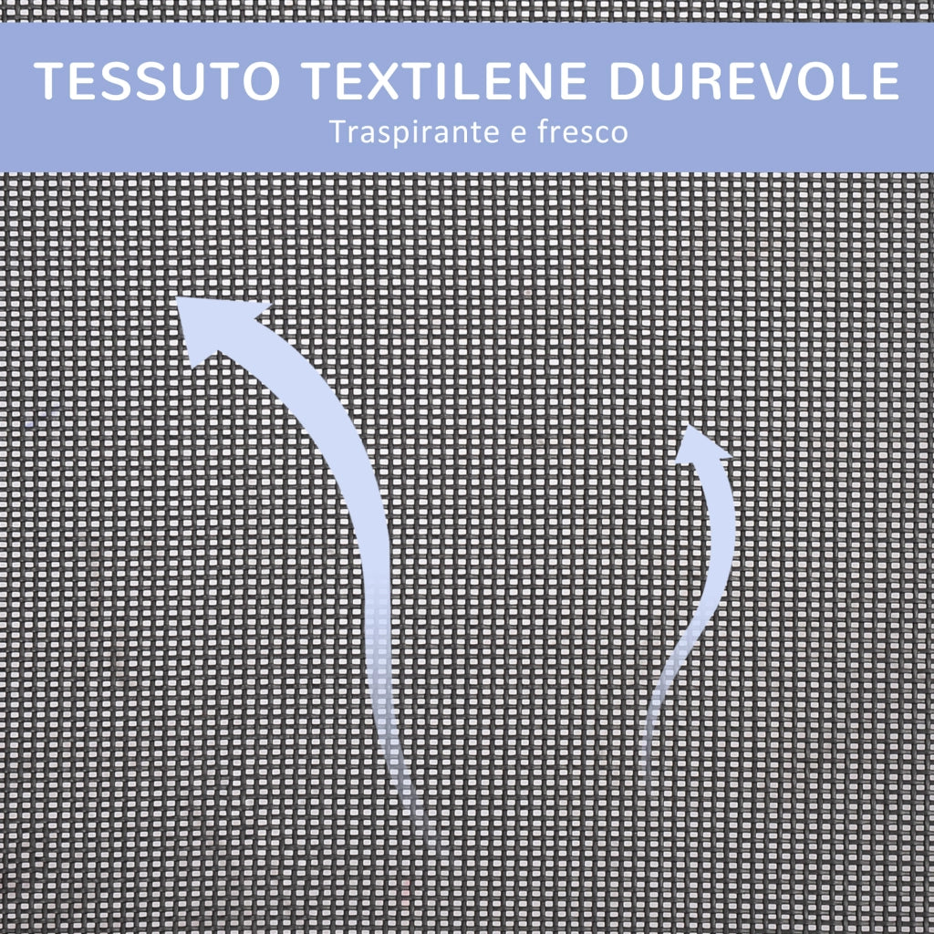 Lettino per Cani Rettangolare ¨C zephmum ¨C Blu 91.5x76.2x18 cm
