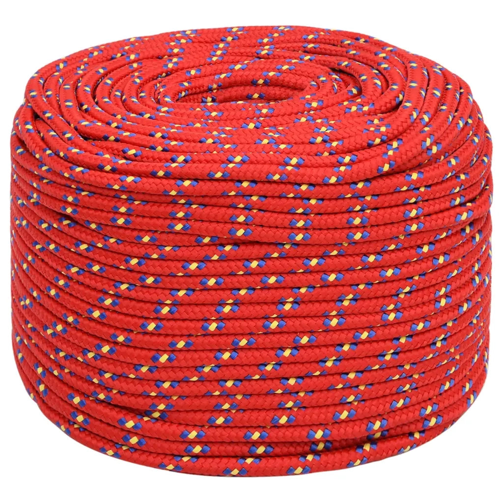 Corda per barca Rossa 6 mm 250 m in Polipropilene 152393