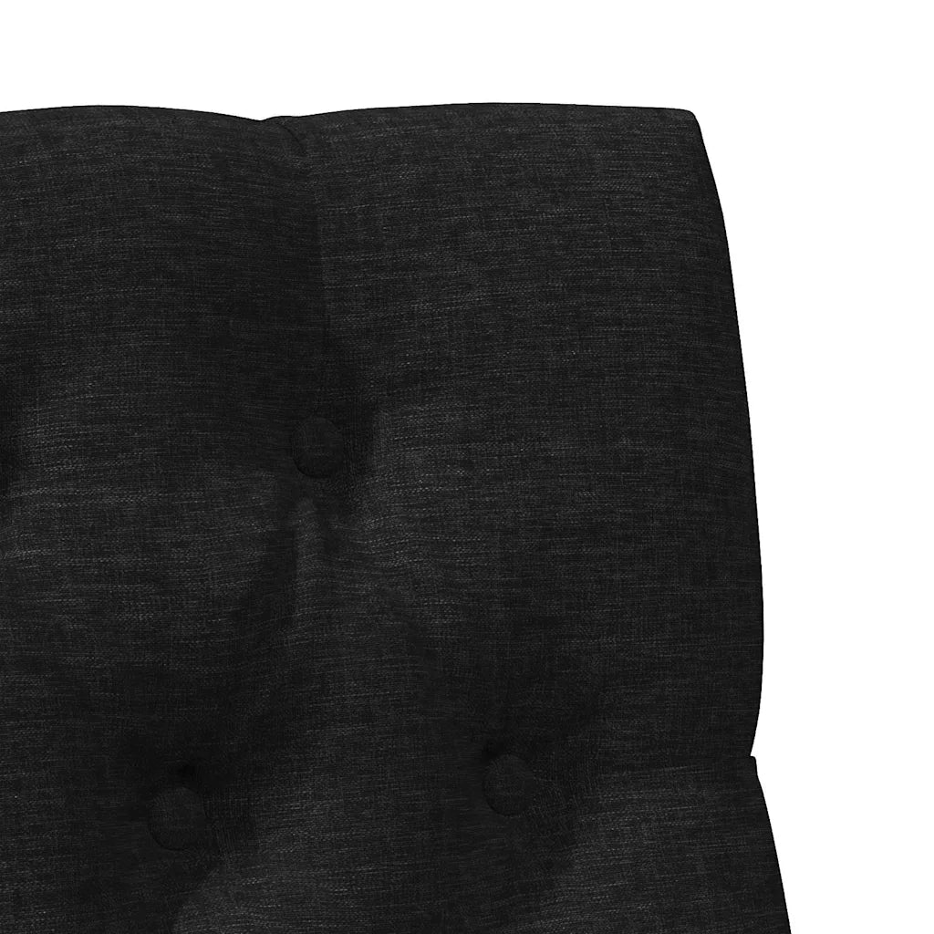 Testiera | Testata imbottita Nero 75 cm Pino massello