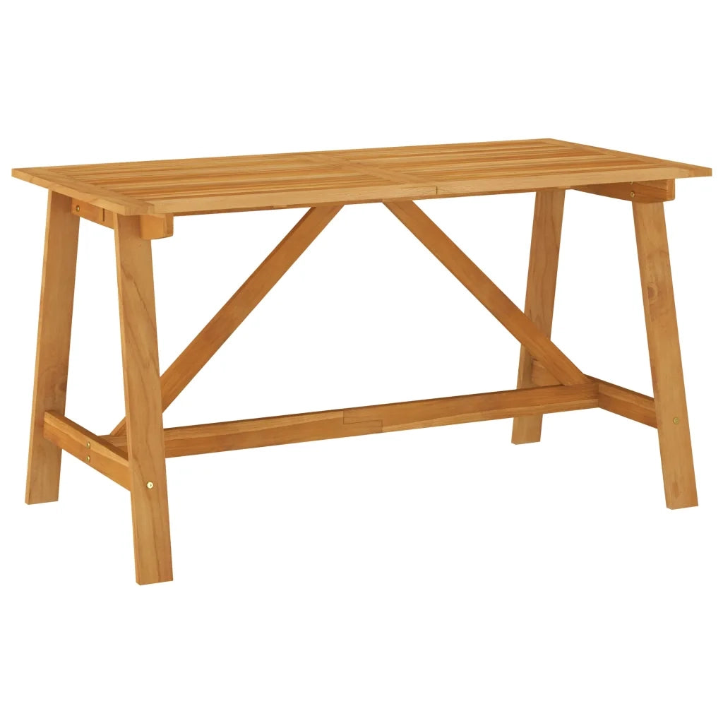 Set Mobili da Pranzo per Giardino 5 pz Beige 3068737