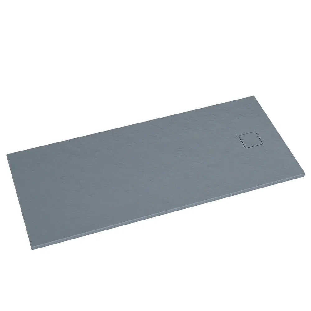 Piatto doccia 80x160 cm colore grigio effetto pietra | Samos