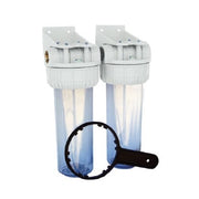 FILTRO PER ACQUA IN PLASTICA DUPLEX- 10 - Att. 1- EA- pezzi 1