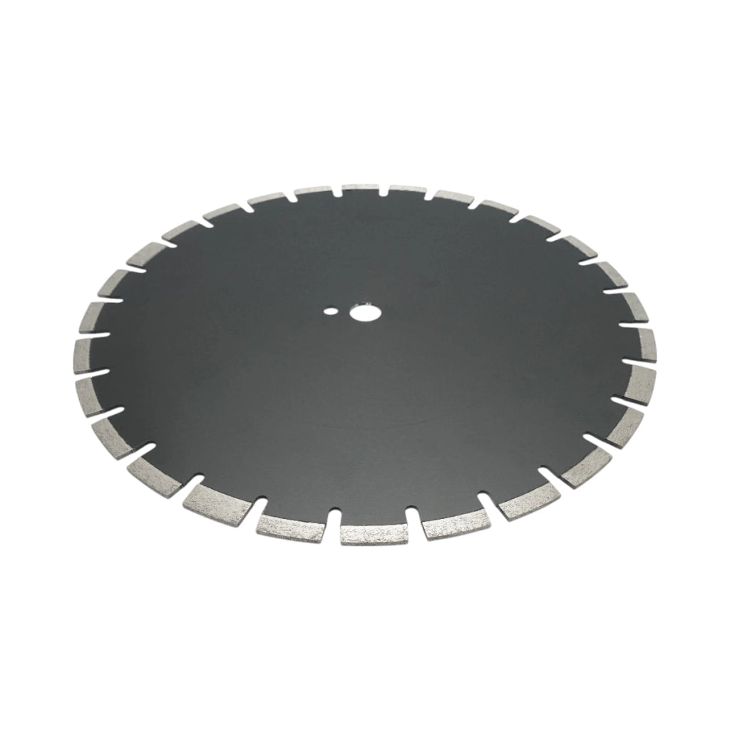 Disco diamantato segmentato 450x25,4 mm, segmento A40 12 mm per asfalto, calcestruzzo fresco Breckner Germany