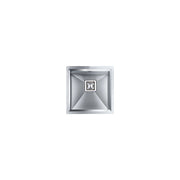 CM Lavelli 012811.X0.01.2063 Glamour Lavello sottotop monovasca acciaio inox AISI 304 45x45 cm colore Inox satinato