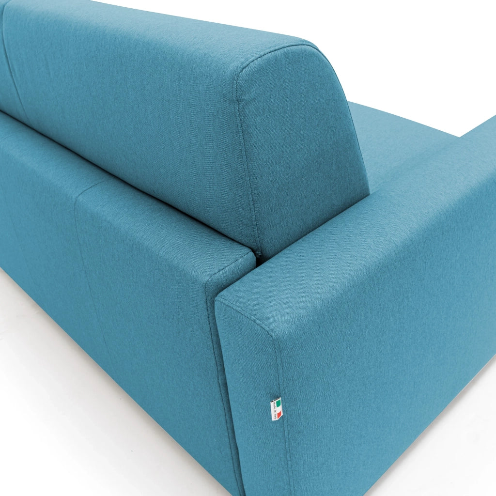 Kansas Divano letto matrimoniale H20 impermeabile 212 cm  azzurro