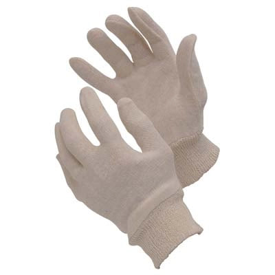 GUANTO SEMPLICE - MAGLIA COTONE ECRU DONNA- 24 paia