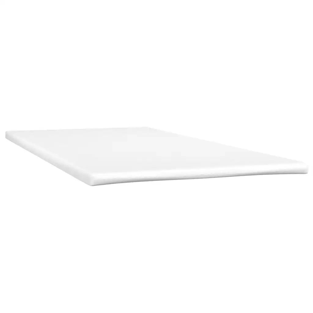 Letto a Molle con Materasso e LED Grigio Chiaro 90x220 cm Velluto 3316719