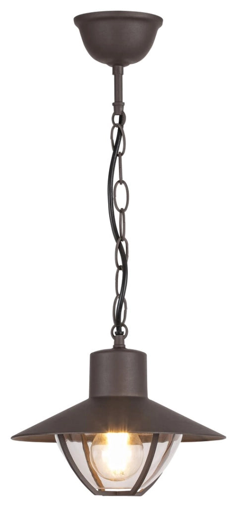 Lampada sospesa esterna Almada Rabalux bronzo E27 IP44