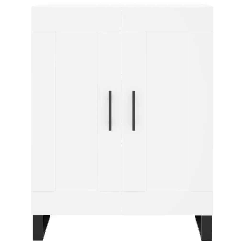Credenza Bianca 69,5x34x180 cm in Legno Multistrato 3189981