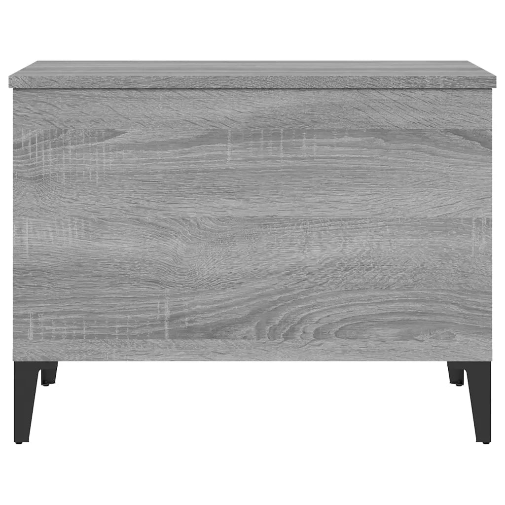 Tavolino Salotto Grigio Sonoma 60x44,5x45 cm Legno Multistrato 819578