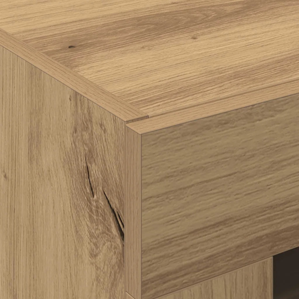 Armadi da Parete 2 pcs Rovere artigianale 69,5 x 34 x 90 cm 3334306