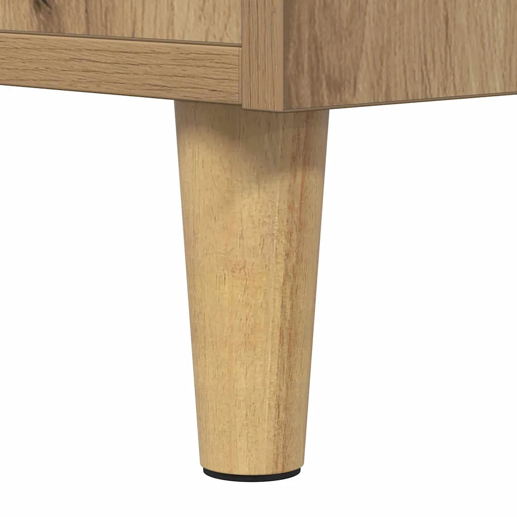 Armadietto per letto Rovere artigianale 40 x 35 x 47.5cm 880551