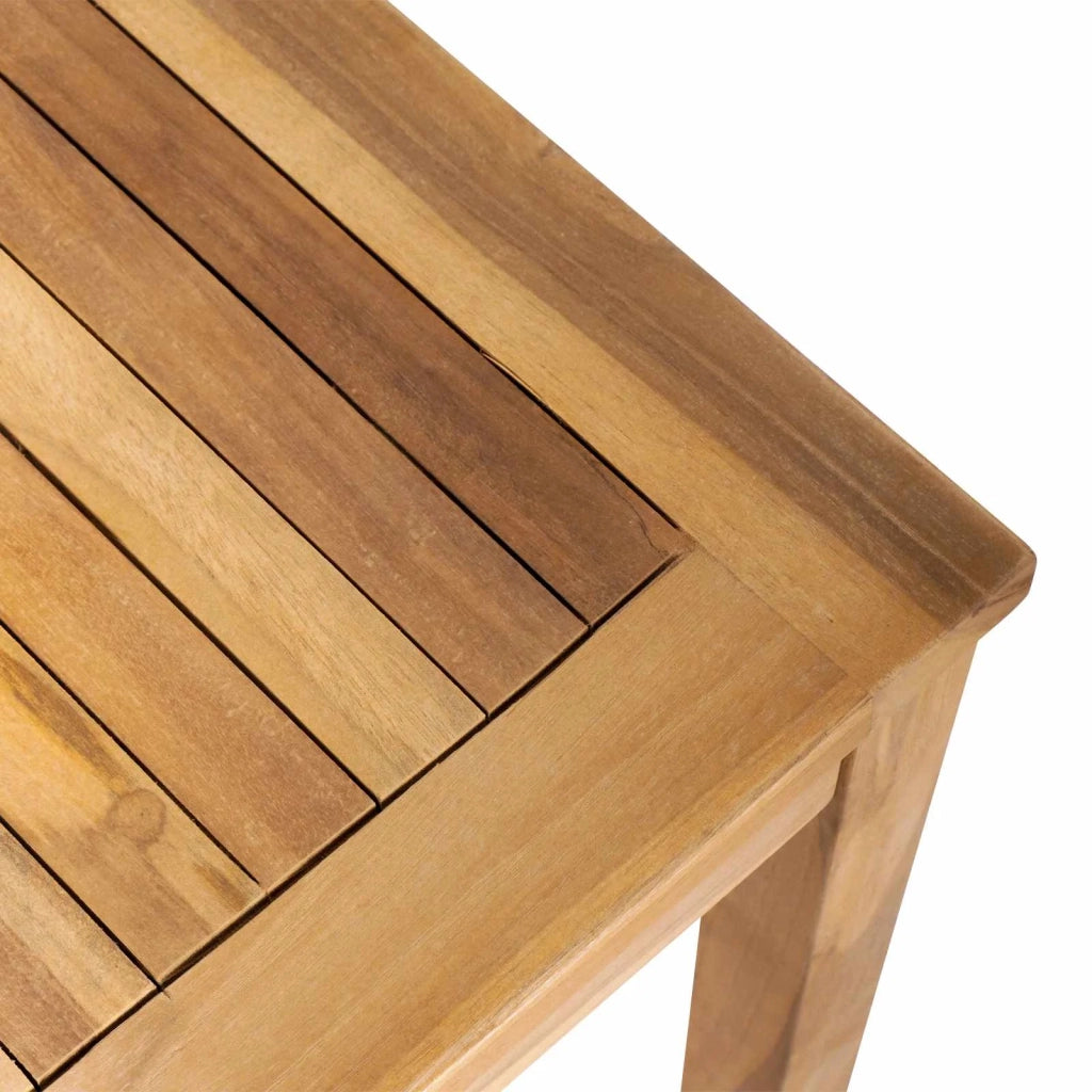 Set Divano da Giardino 3 pz | Set Salotto da Giardino Naturale Legno di teak solido
