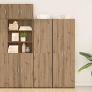 Credenza 2 pcs Rovere artigianale 50 x 42,5 x 185 cm 3365586
