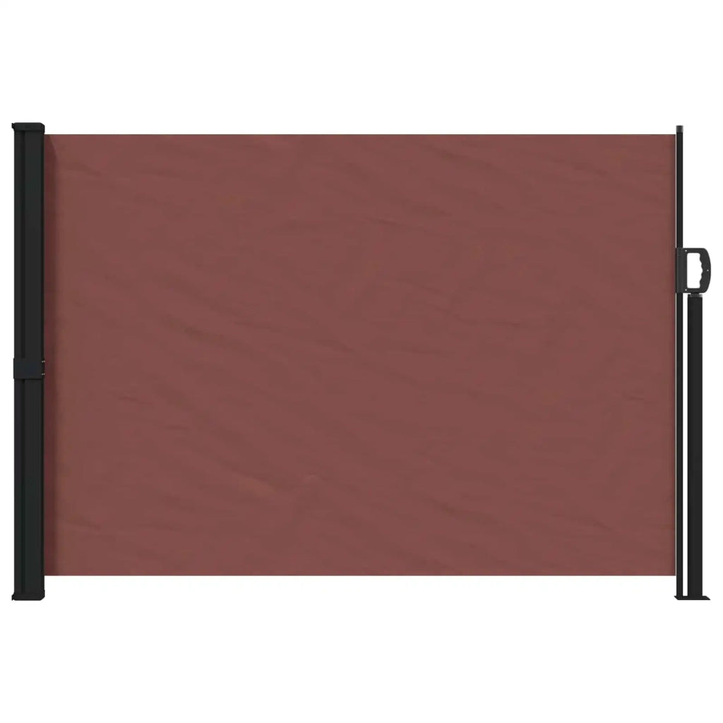 Tenda laterale retrattile-Tenda parasole per balcone Marrone 300 x 170 cm Poliestere
