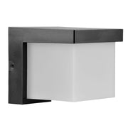 Applique esterna LED 10W 4000K nera IP54 Morgan Polux