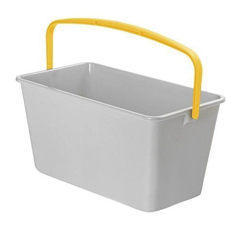 Apex Secchio Squizzo L 15 (GRIGIO CON MANICO GIALLO)