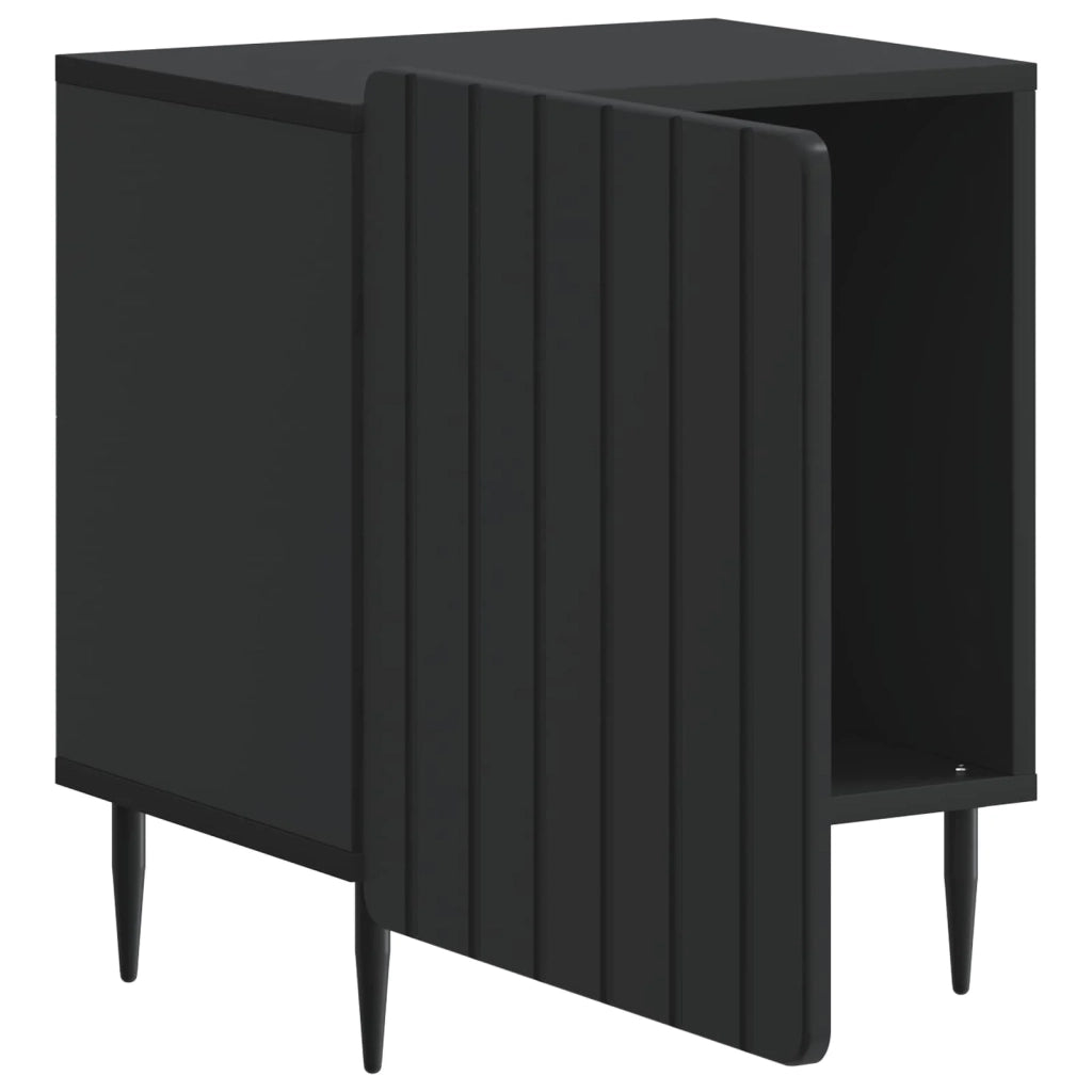 Armadio da Notte 2 pcs Nero 43 x 34,5 x 52 cm 894338