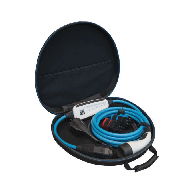 NRGkick 17701093 Stazione di Ricarica per Veicoli Elettrici Tipo 2 Potenza 11000 W IP67 IP69K Cavo 7,5 m colore Blu