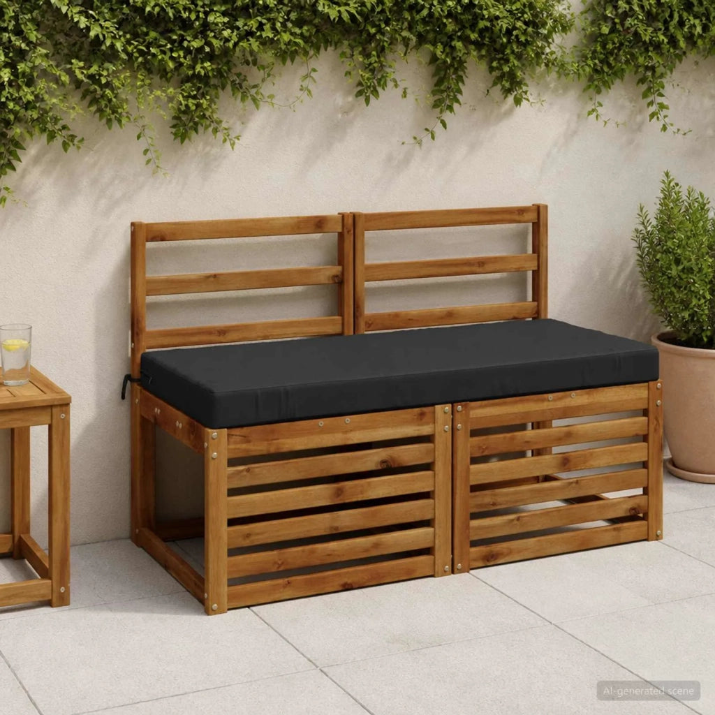 Cuscino per panchina SOEST 100% Poliestere Blu Scuro 950194