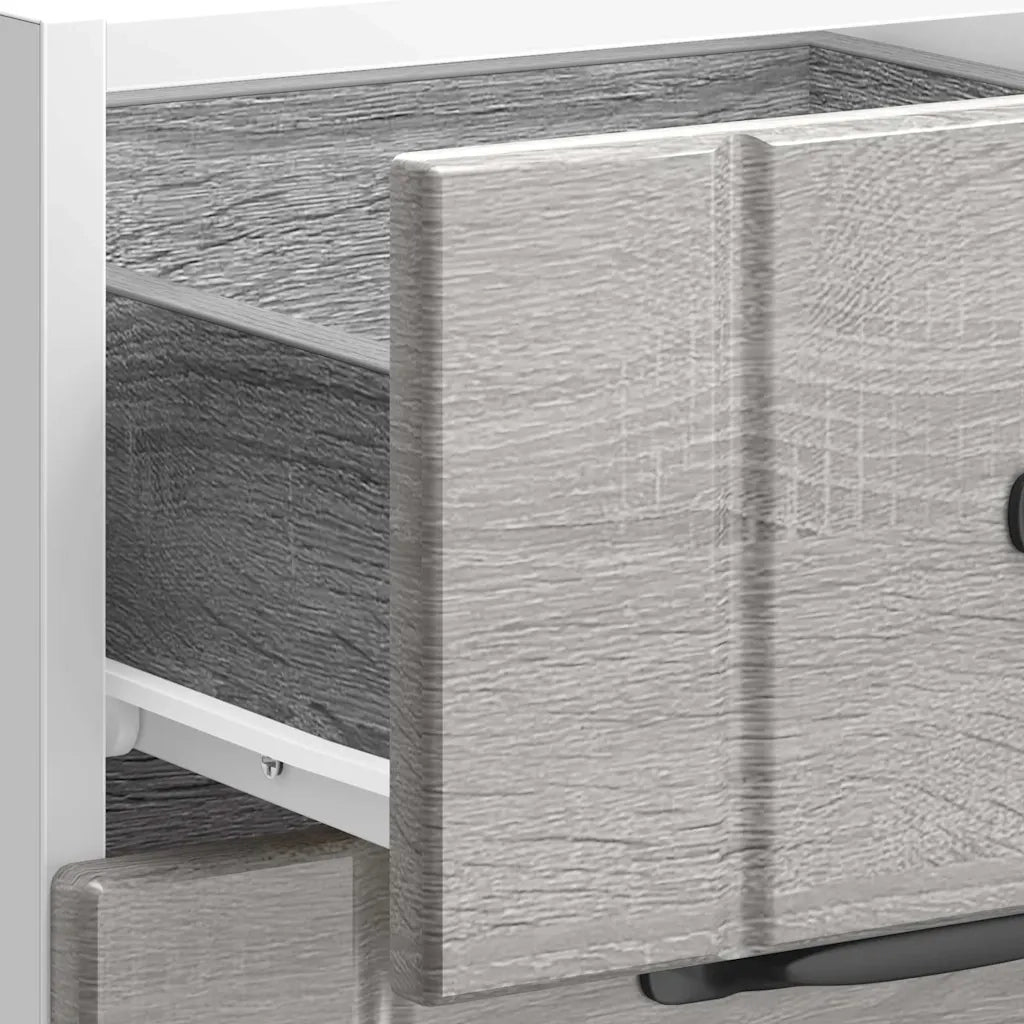 Pensile da cucina | Base da Cucina Lucca Grigio Sonoma in Legno Multistrato