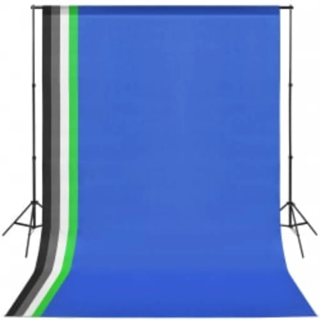 Kit per Studio Fotografico con Set Luci, Fondale e Riflettore 3094697