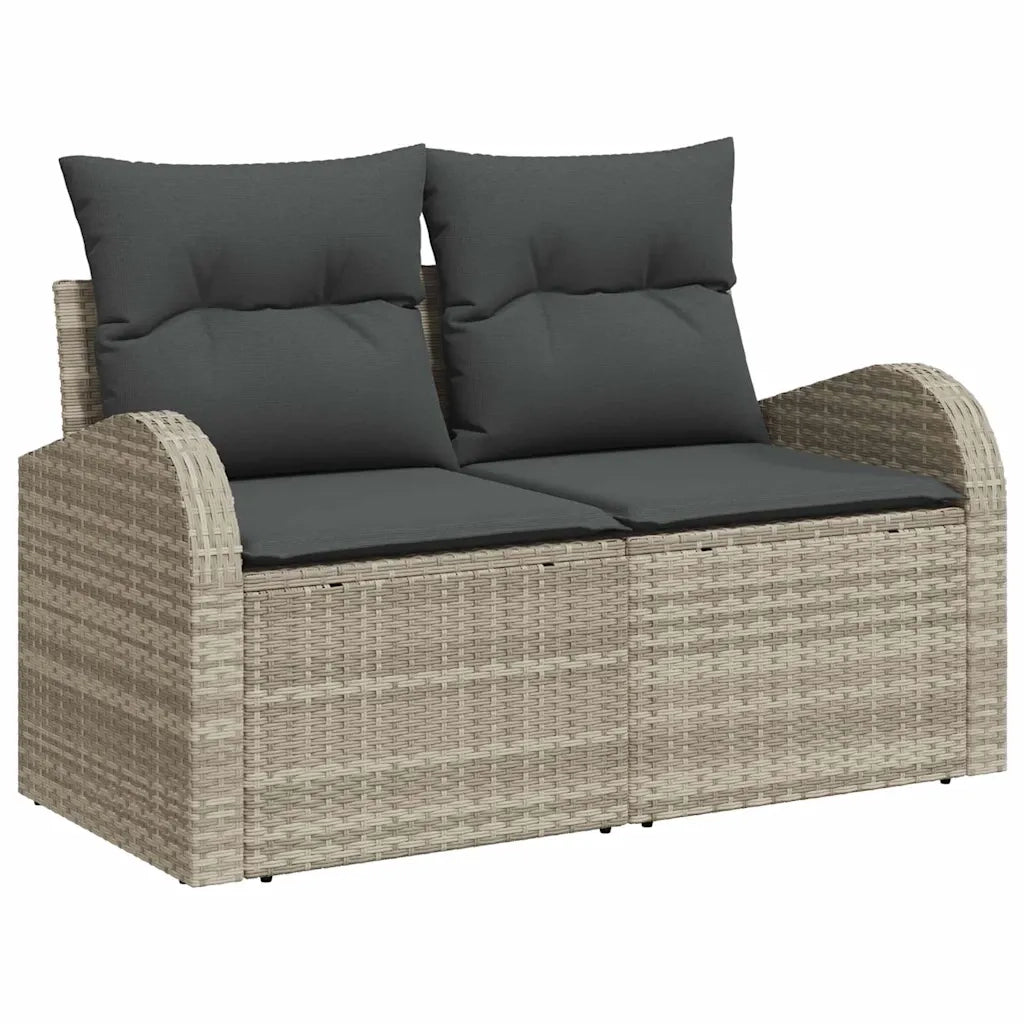 Set Divano da Giardino 55 x 55 x 37 cm polyrattan