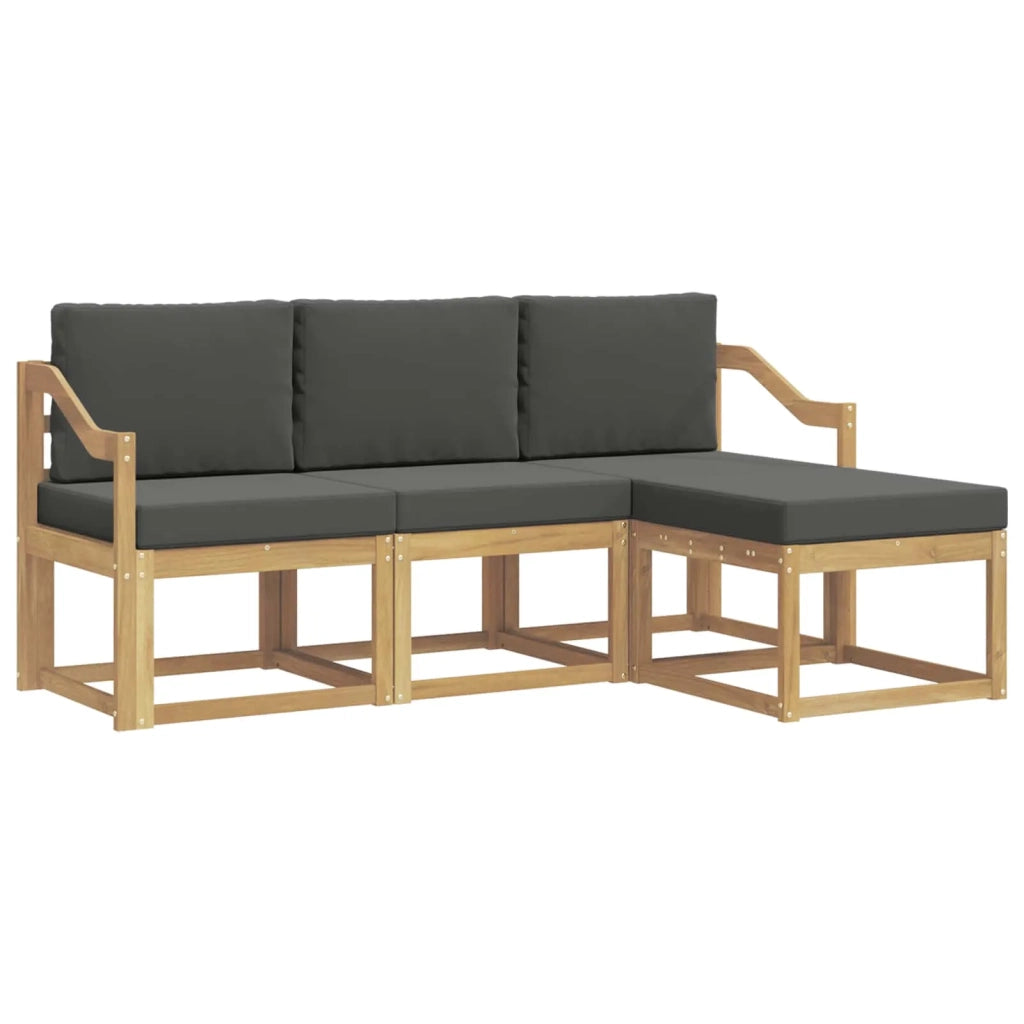 Set di divani da esterno 4 pcs 3387471