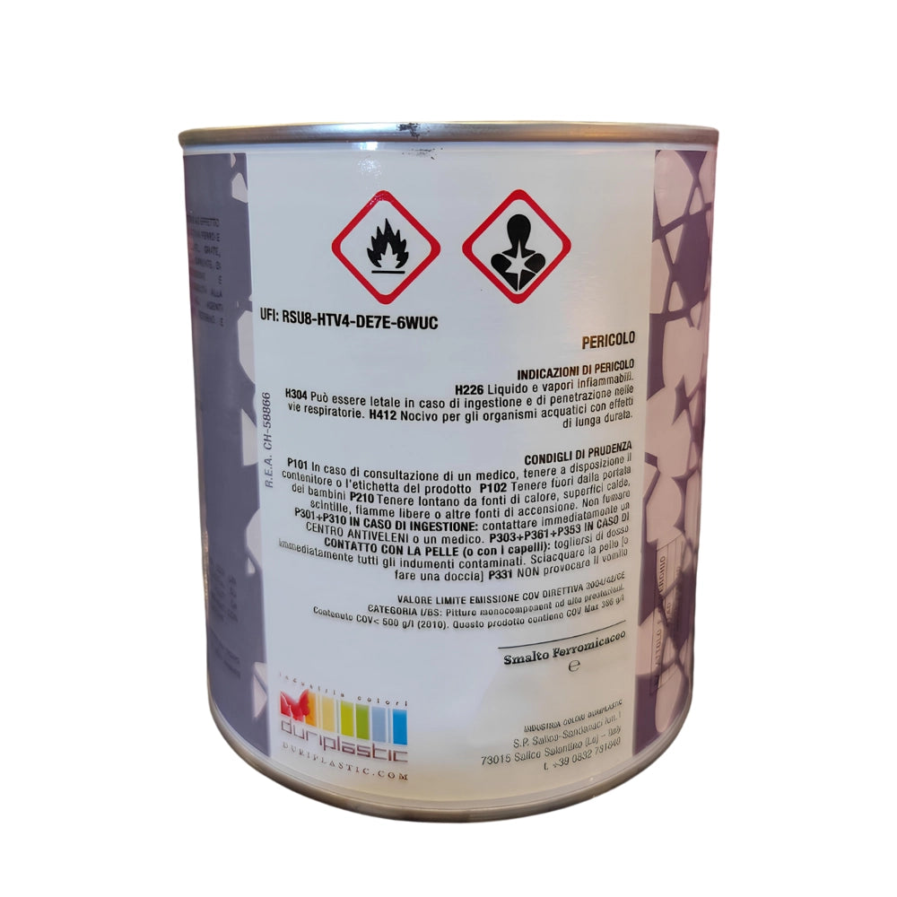 Durilux smalto sintetico ferromicaceo antichizzante ferro colore verde 250 *** formato 2.5 lt, confezione 1