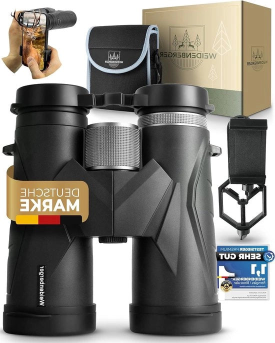 Binocolo 12x42 - magnesio - impermeabile - nero