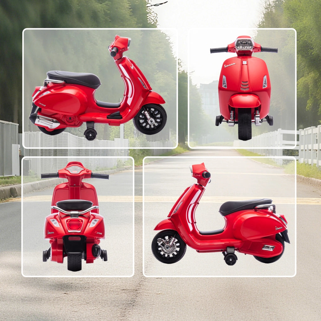 Moto Elettrica per Bambini 2-4 Anni ¨C zephmum ¨C Rosso