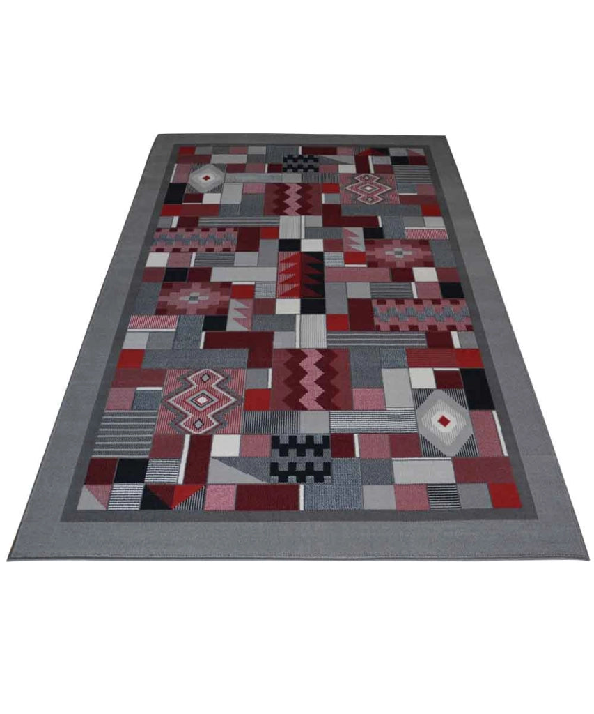 Tappeto ROYAL GAMMA 2064 GRIGIO cm.140x210 arredo salotto disegno moderno geometrico arredo casa