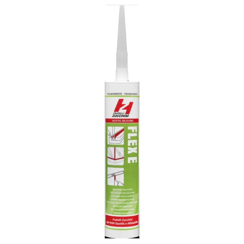 Set di 12 Silicone acetico per piano cottura e lavello 280 ml.